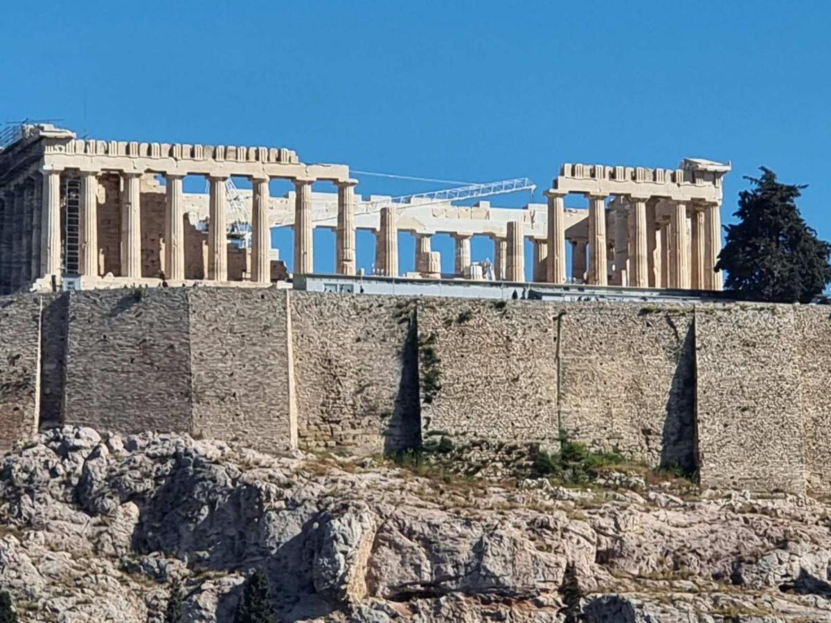 Acropolis Ancient World - 5 Minutes From Subway And Acropolis Museum Lägenhet Aten Exteriör bild